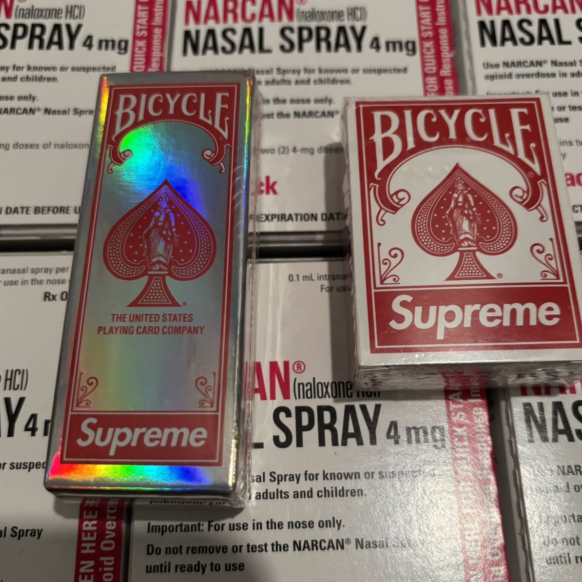 Supreme Supreme/Bicycle® Holographic Slice Cards Mini playing cards Size ONE SIZE - 3 Thumbnail