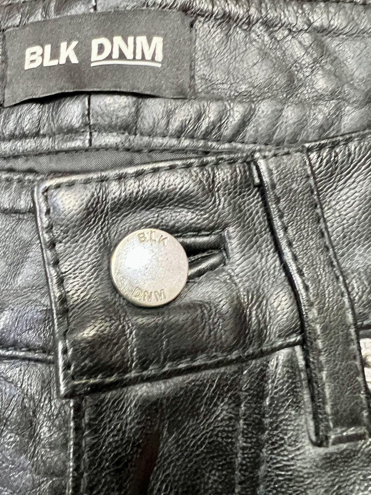 Blk Dnm Blk Dnm leather pant size 29 Size US 29 - 10 Thumbnail