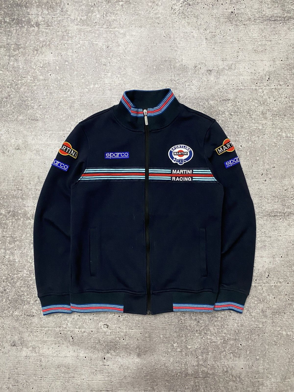 Vintage 🏎️Martini Sportline vintage zip jacket Size US M / EU 48-50 / 2 - 2 Thumbnail