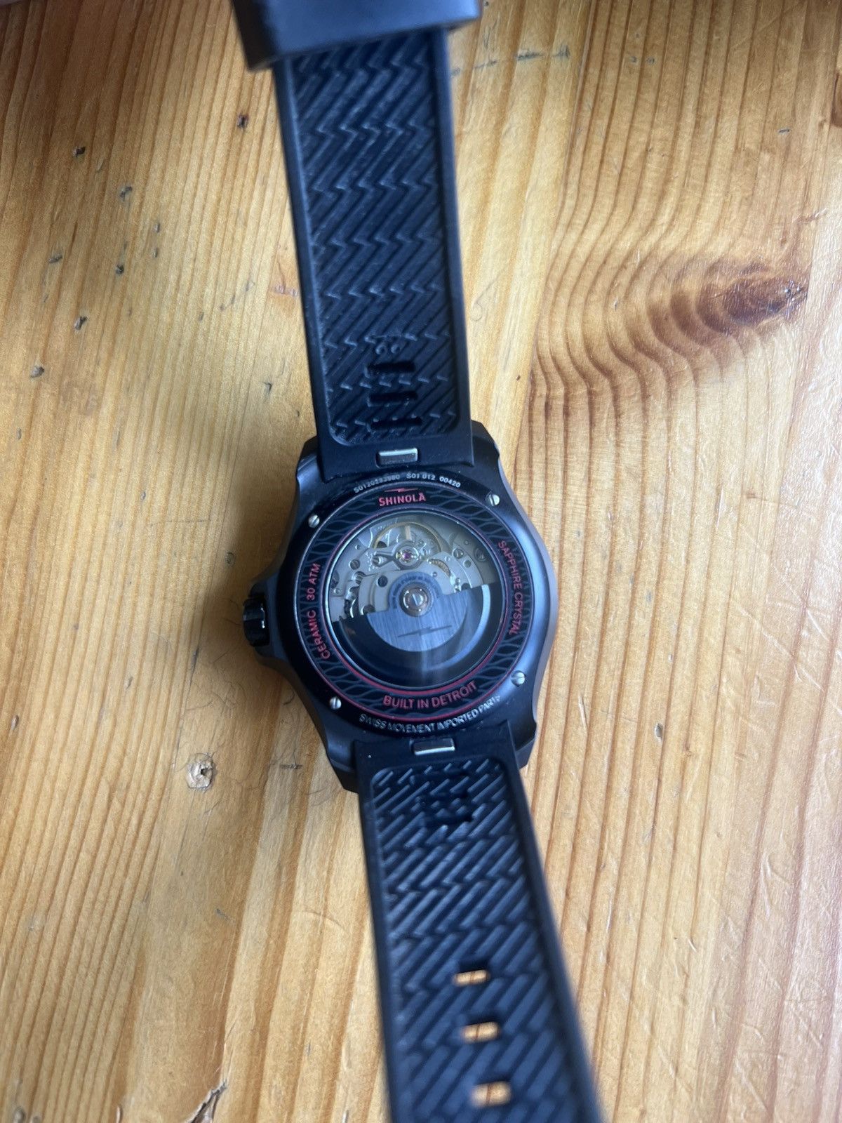 Shinola Ceramic Monster Automatic 43mm SW200-1 Size ONE SIZE - 4 Thumbnail