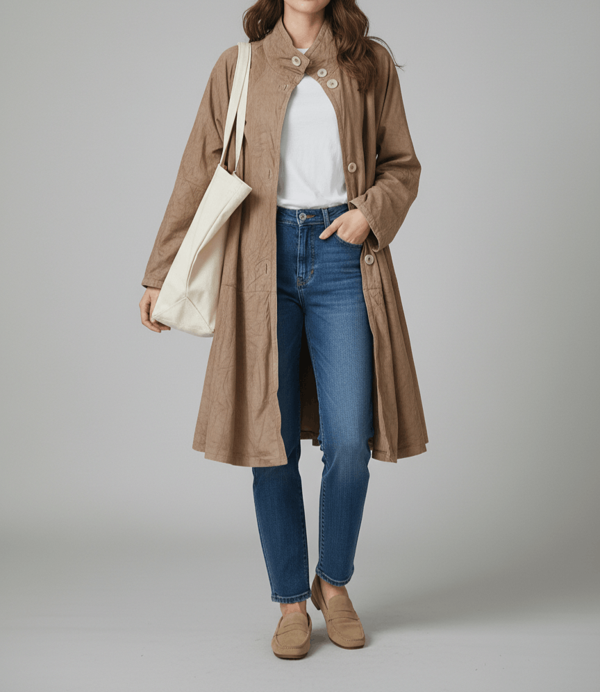 Artisan Outfitters Vintage settore by defrino leather swing coat italian Size S / US 4 / IT 40 - 1 Thumbnail
