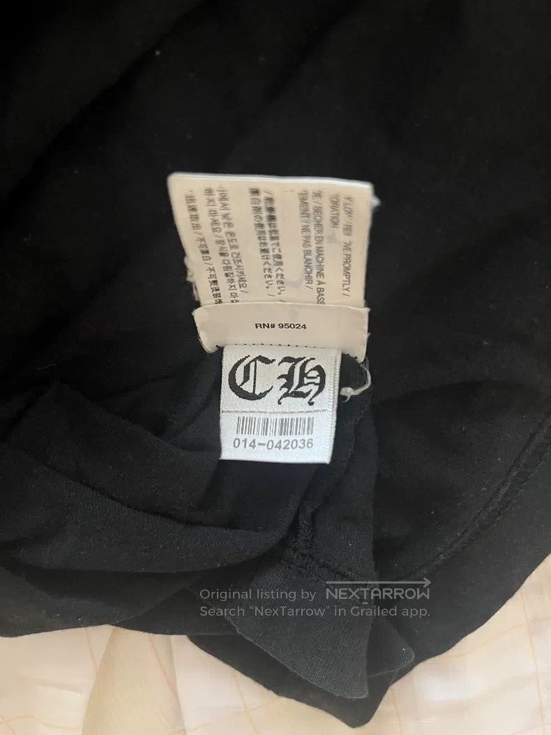 Chrome Hearts CHROME HEARTS Size XL Crohn's sword black printed short sle Size US L / EU 52-54 / 3 - 4 Thumbnail