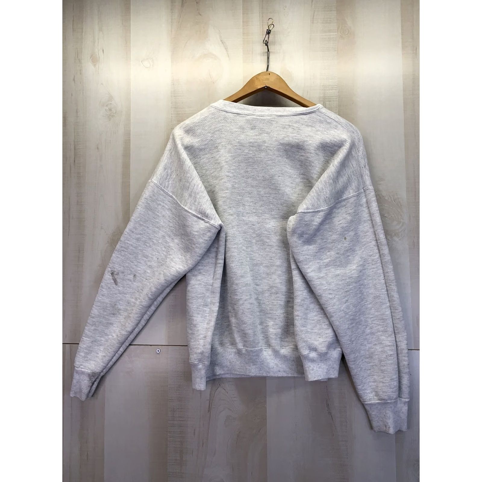 Lee VINTAGE Lee Heavy Weight Cotton Wens Sweatshirt USA Made-XL 8606 Gray 1990s Mens Womens Adults Boys Girls Shirt Hoodie Sweatshirt N/A Size XL / US 12-14 / IT 48-50 - 7 Thumbnail