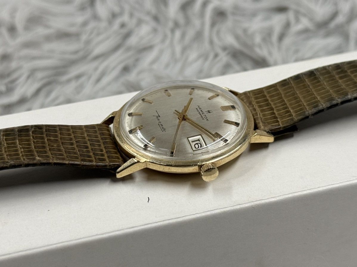 Vintage Vintage HAMILTON MASTERPIECE Thin-O-Matic Manual Men’s Watch Size ONE SIZE - 9 Thumbnail