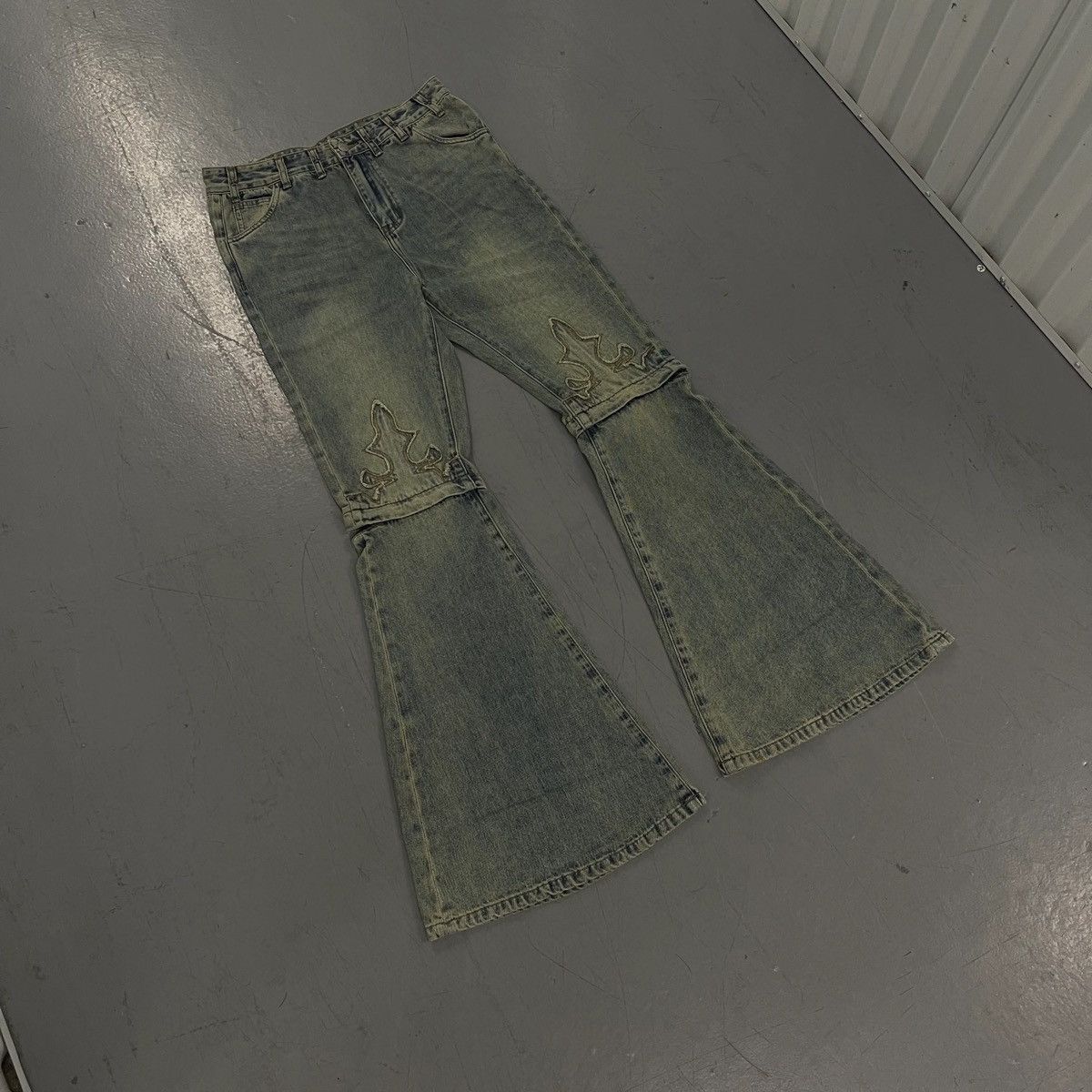 Cleioner Le Cleur Convertible Flared Pants Size US 31 - 2 Thumbnail
