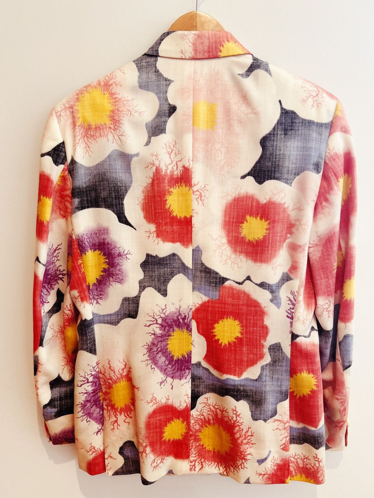 Versace × Vintage Pristine GIANNI VERSACE 90s Wool Jacket Size 46S - 3 Thumbnail