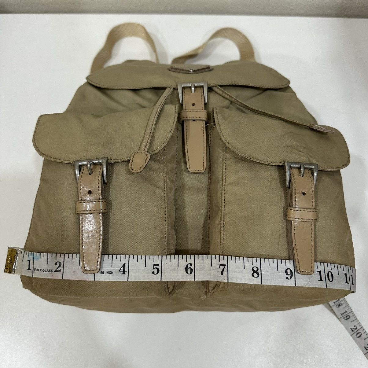 Prada ‼️LASTDROP‼️ AUTHENTIC PRADA NYOON BEIGE BACKPACK Size ONE SIZE - 14 Thumbnail