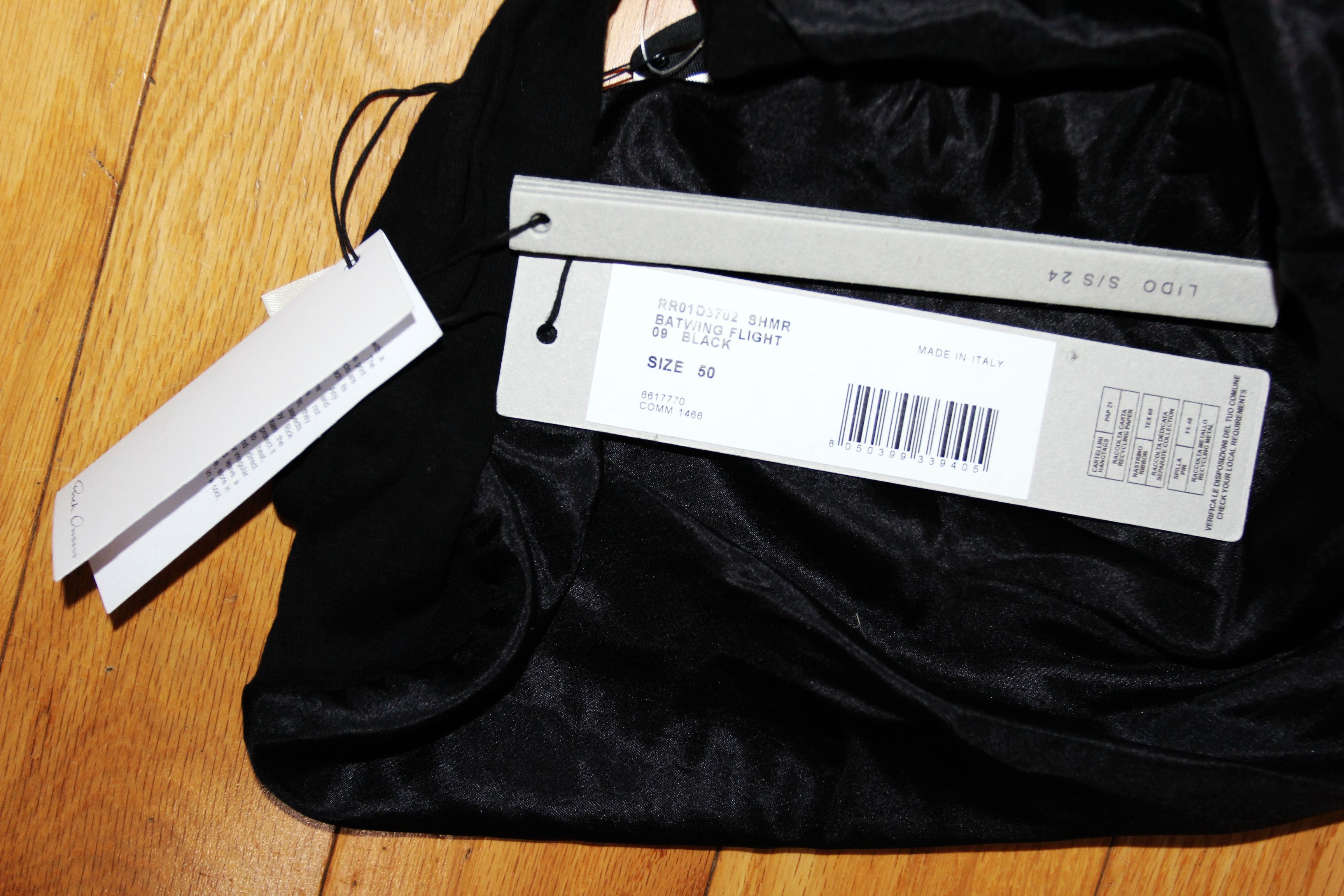 Rick Owens BNWT SS24 RICK OWENS "LIDO" BATWING FLIGHT JACKET 50 Size US M / EU 48-50 / 2 - 8 Thumbnail