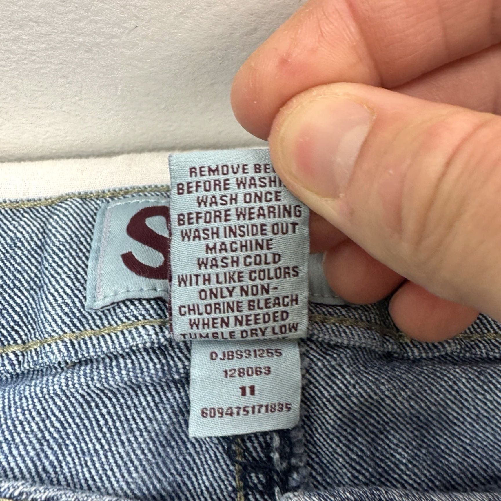 Vintage VINTAGE SO Jeans Bootcut Women’s 11 Mid Waist Hippie Hipster 2000s Blue Size 32" / US 10 / IT 46 - 5 Thumbnail