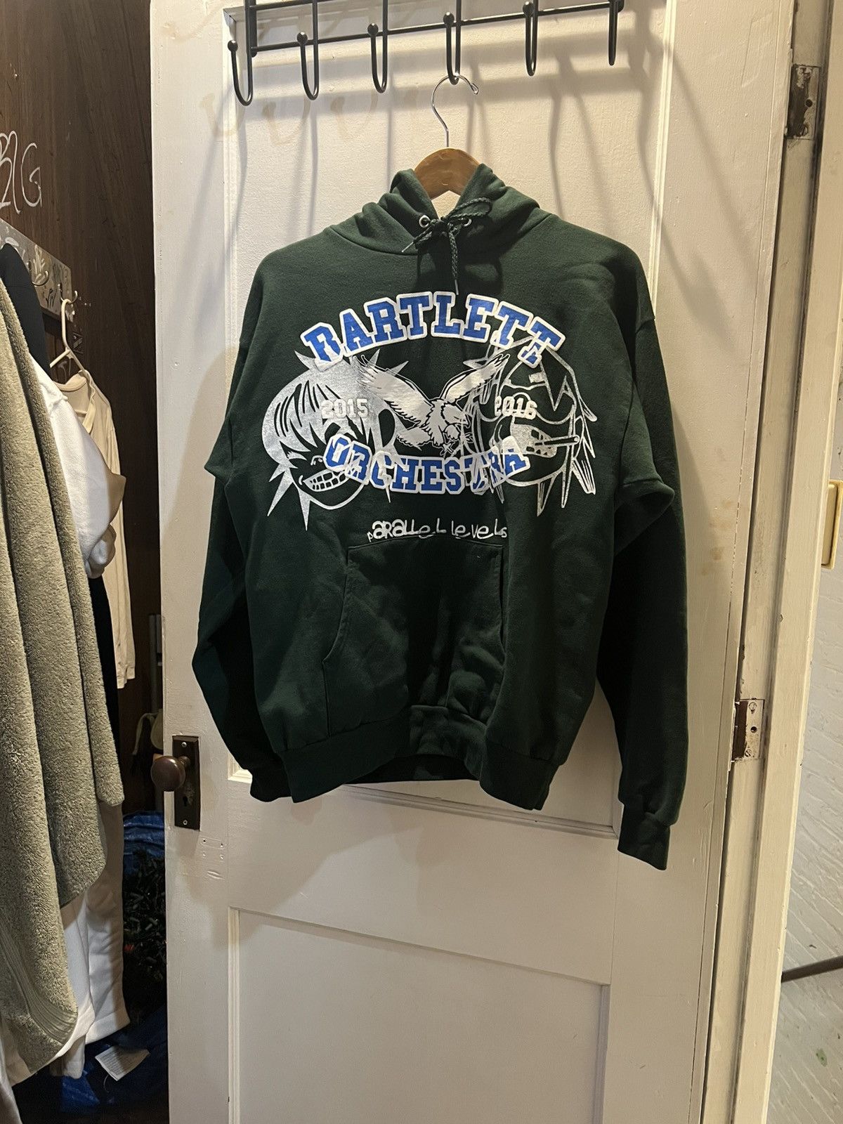 Vintage Green Gorillaz Printed Hoodie Size US M / EU 48-50 / 2 - 5 Thumbnail
