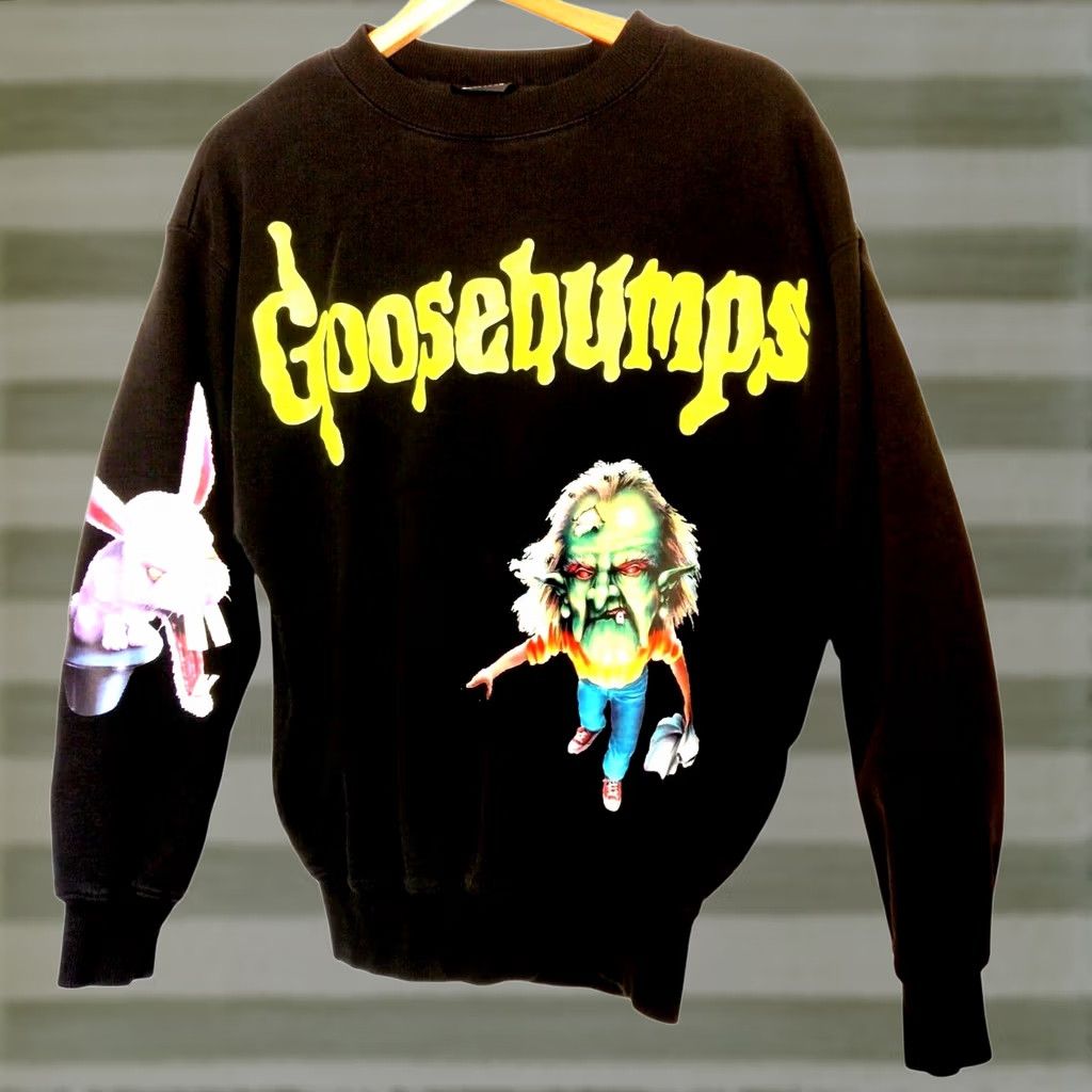 Vintage Dumbgood Graphic Sweatshirt Unisex XS - Horrorland Crewneck Size US XS / EU 42 / 0 - 1 Thumbnail