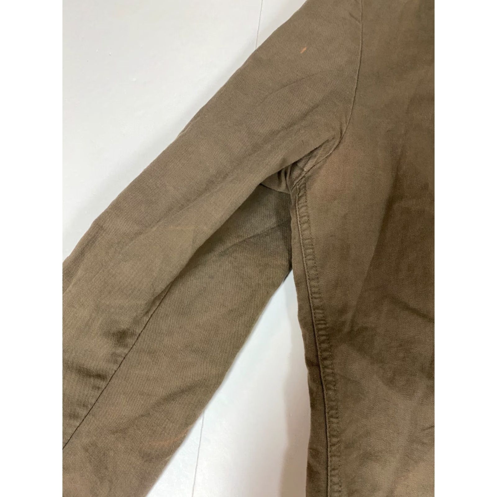 H&M H&M Jacket Coat Women M Brown Solid Knit Cotton Blend Button Collared Formal Vintage No Size M / US 6-8 / IT 42-44 - 7 Thumbnail