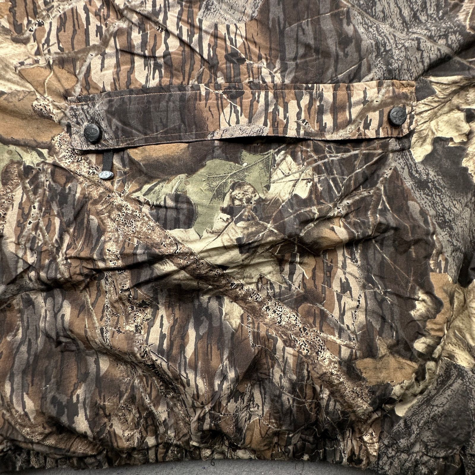 Mossy Oaks Mossy Oak Reversible Camouflage Fleece Hooded Jacket Mens XL Size US XL / EU 56 / 4 - 15 Thumbnail