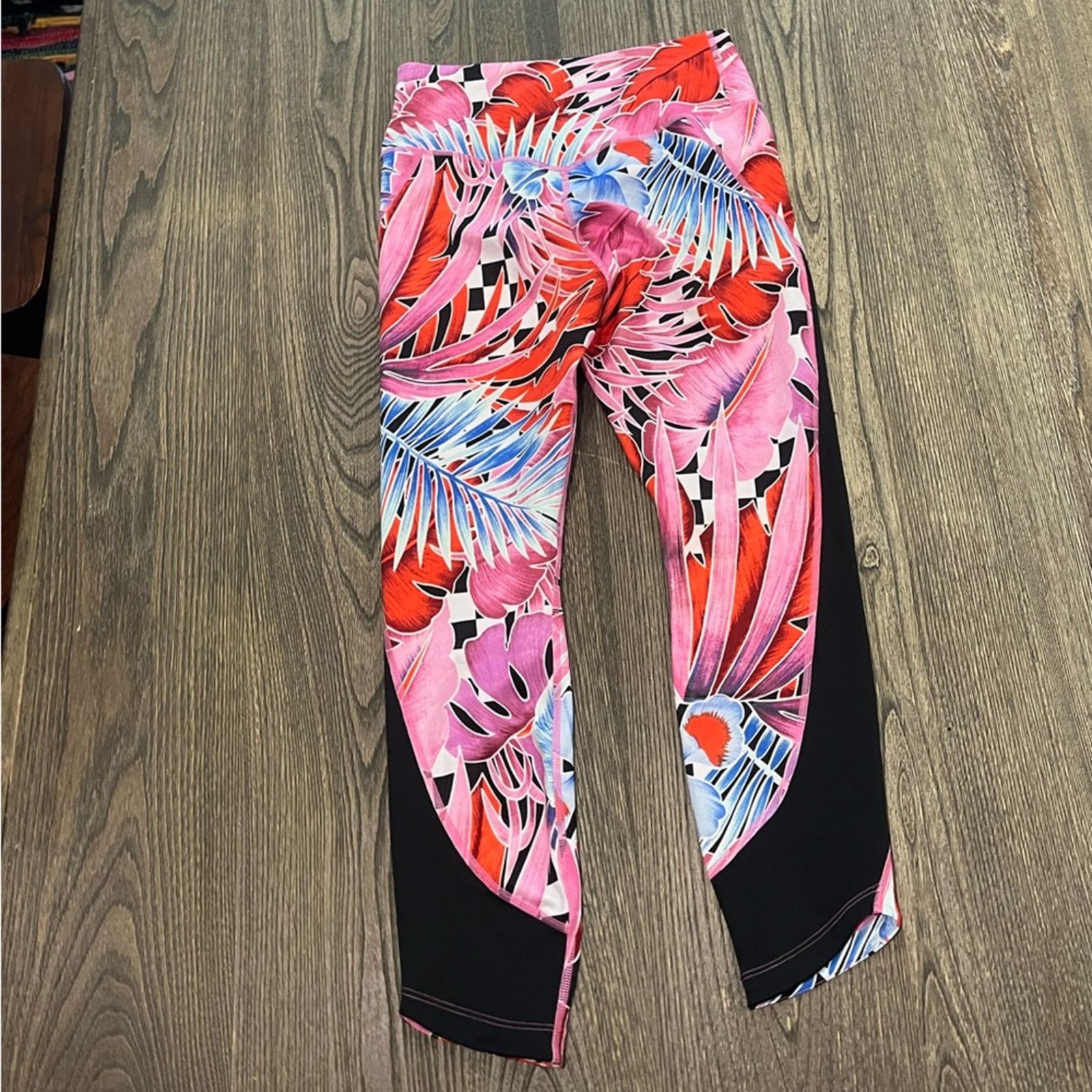 Nike Nike Tights Training 7/8 Crop Dri Fit Workout Tropical M Size 30" / US 8 / IT 44 - 1 Thumbnail