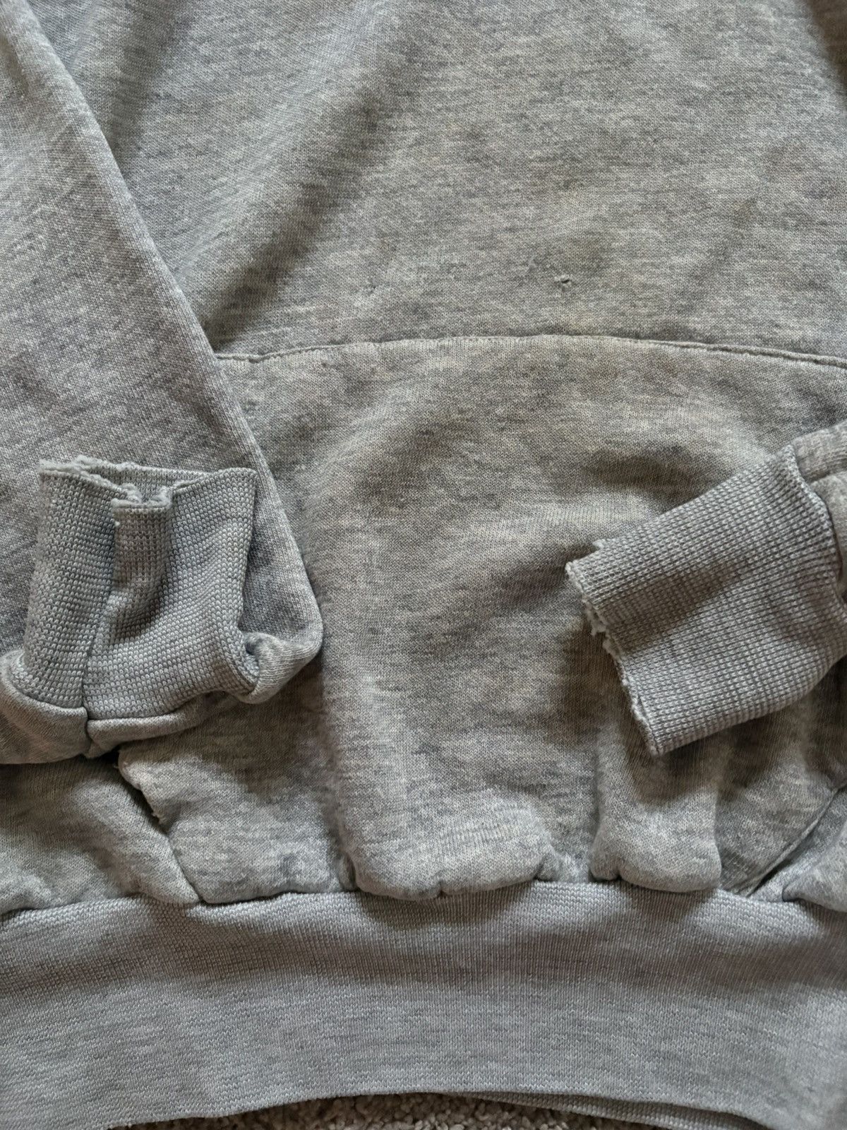 Other True Vintage 80’s light grey blank hoodie Size US XS / EU 42 / 0 - 2 Thumbnail