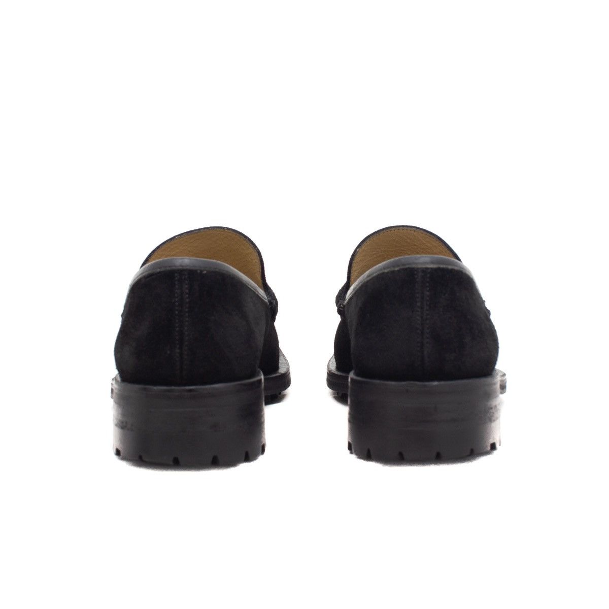 Gucci × Tom Ford VTG GUCCI Tom Ford Era Black Suede Horsebit Lug Sole Loafers Size US 8.5 / EU 41-42 - 10 Thumbnail