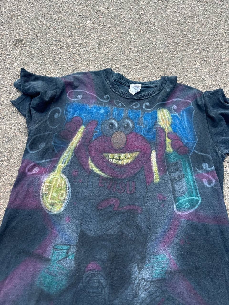 Vintage Vintage Y2K Animal Muppets Sesame Rap Ballin Shirt Size US M / EU 48-50 / 2 - 2 Thumbnail