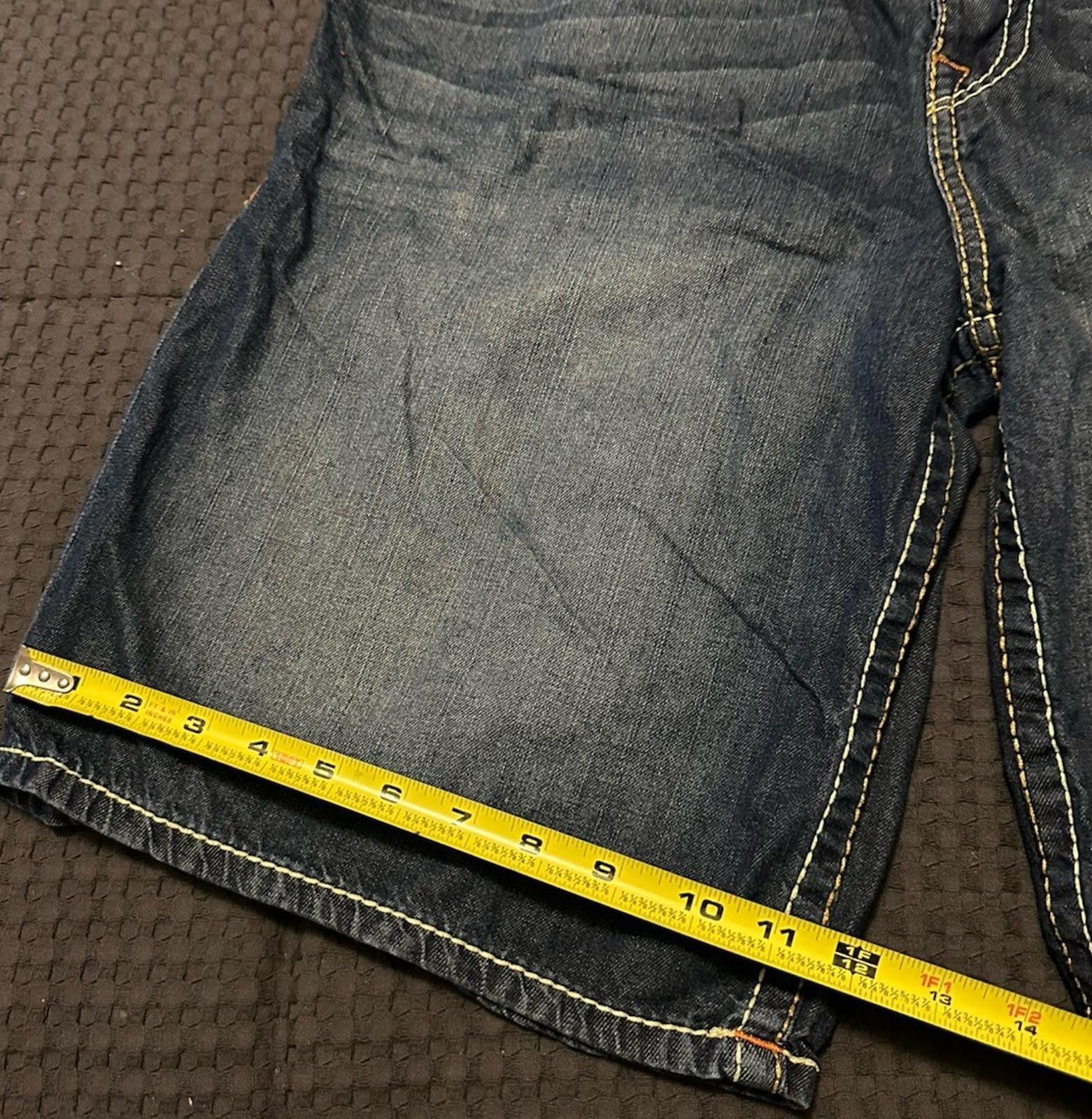 True Religion True Religion Jeans Swimwear Blue Denim Surf Shorts Men’s 38 Size US 32 / EU 48 - 8 Thumbnail