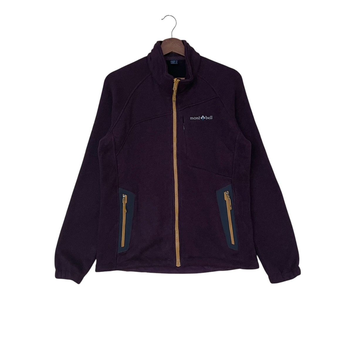 Montbell Vintage Brand Mont Bell Fleece Jacket 1990s Size US M / EU 48-50 / 2 - 1 Thumbnail