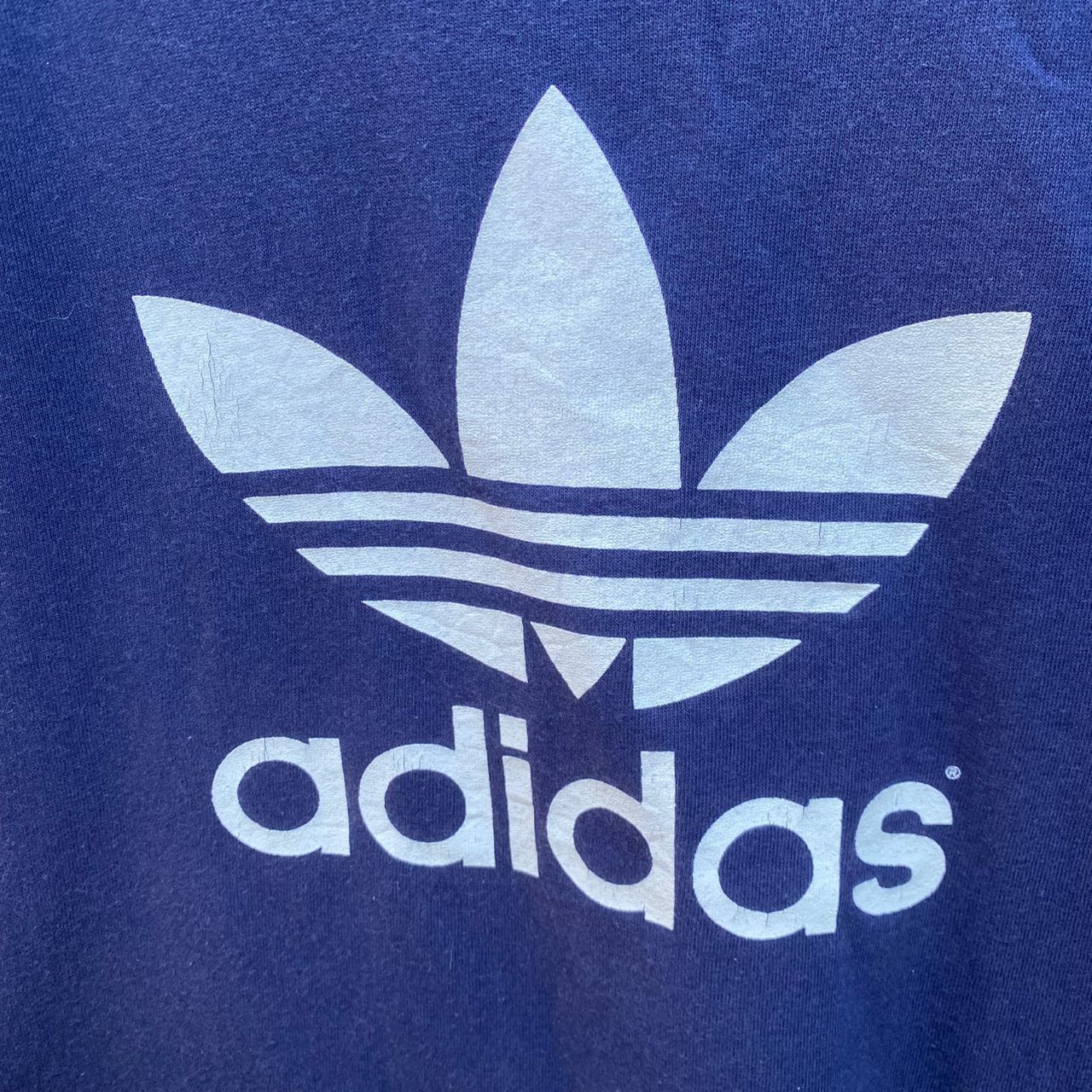 Vintage 90s Adidas Big Logo Tshirt