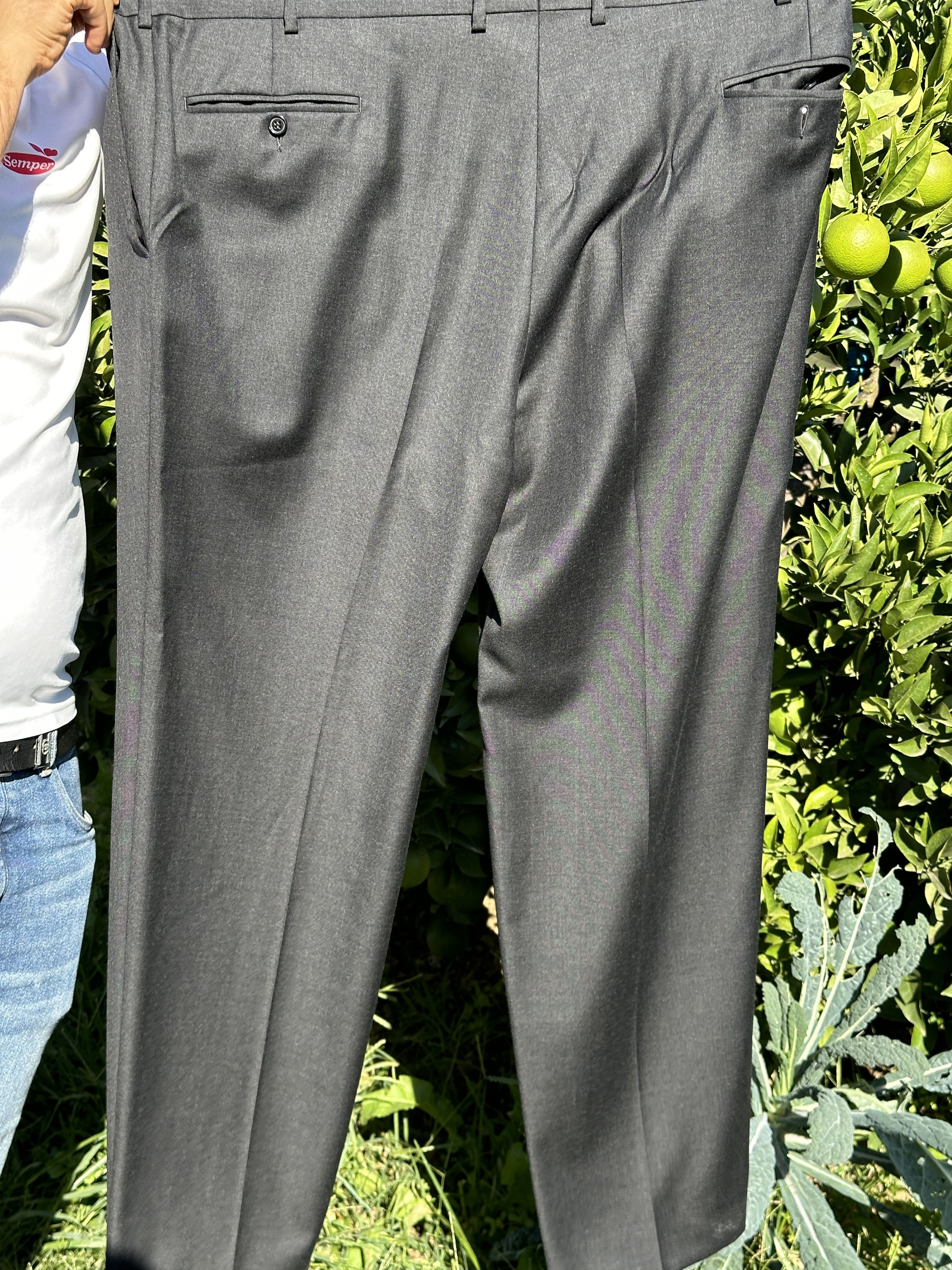 Ermenegildo Zegna Ermenegildo Zegna Su Misura Suit Costume Formal Size 62 R Size 54L - 5 Thumbnail
