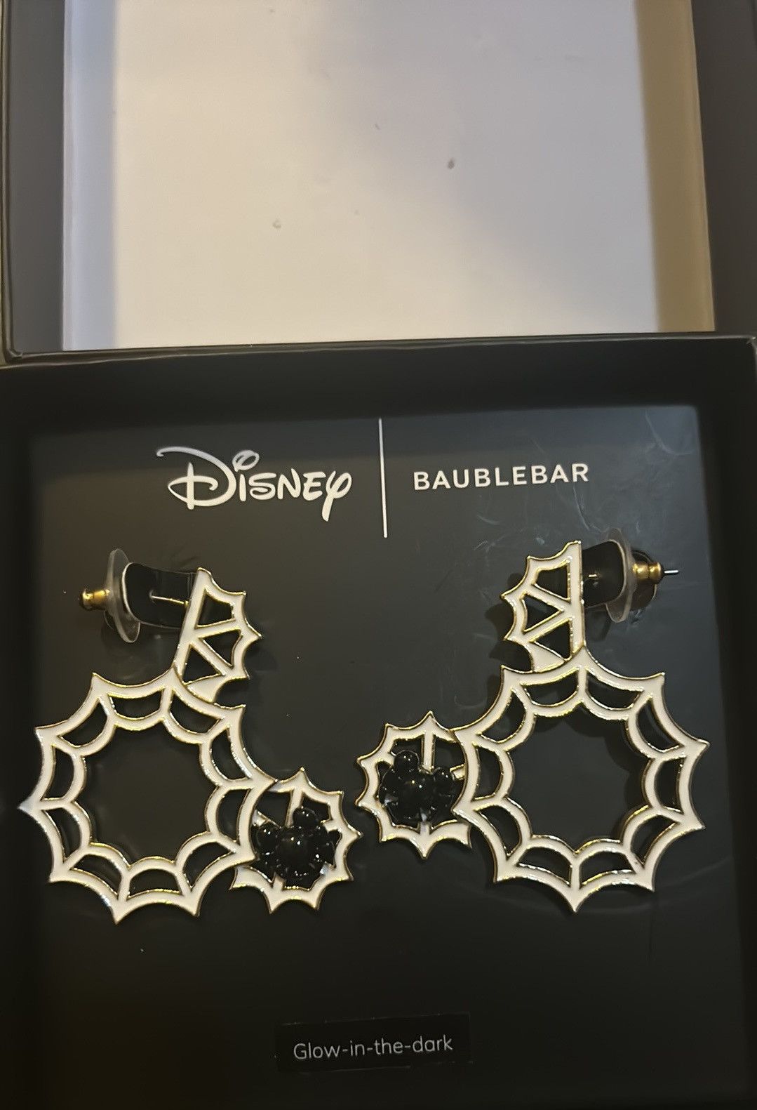 Disney Disney x BaubleBar Mickey Mouse Disney Spiderweb Earrings Size ONE SIZE - 1 Thumbnail