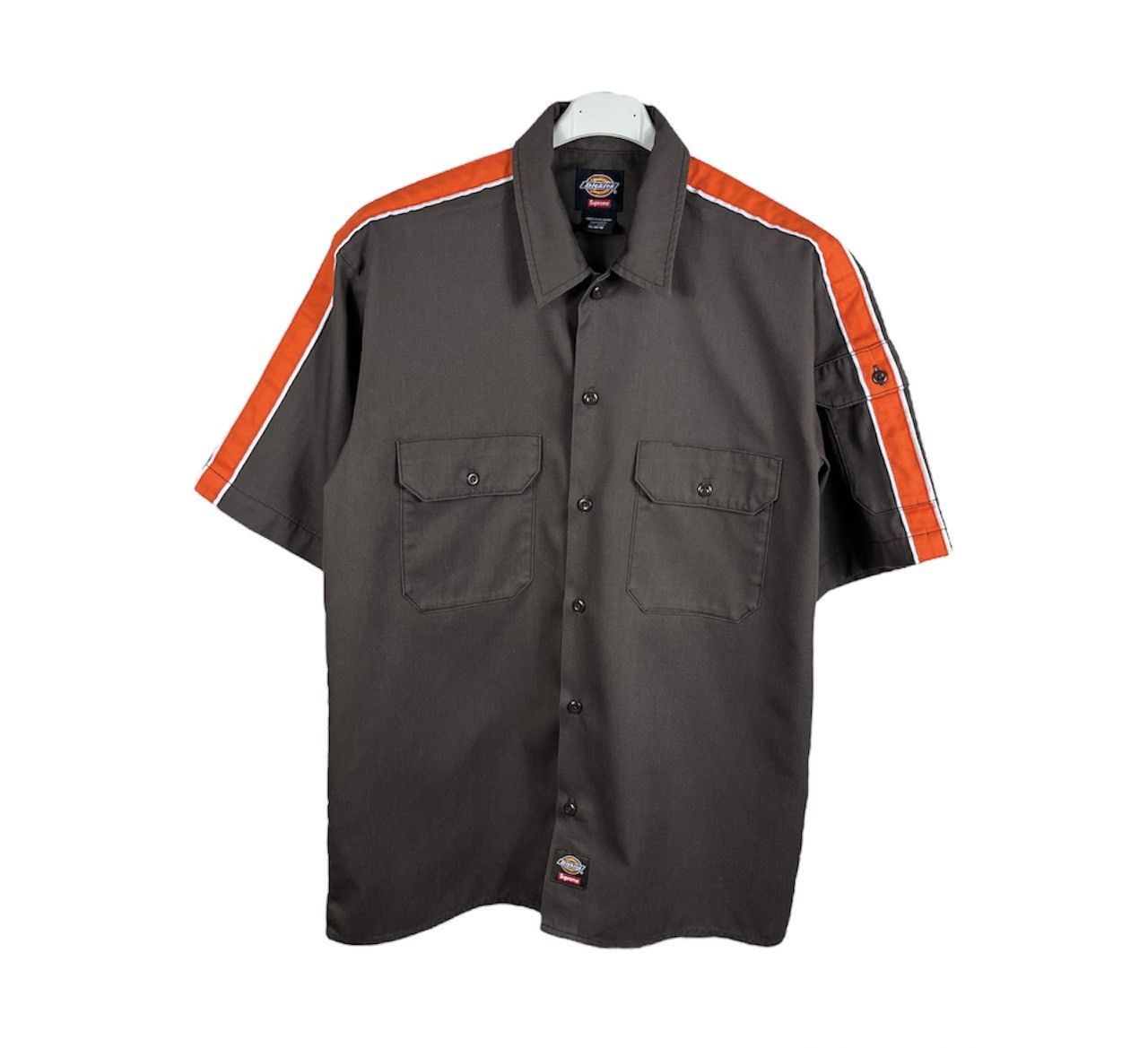 Dickies × Supreme Supreme x Dickies SS22 work stripe shirt multipocket button Size US M / EU 48-50 / 2 - 1 Thumbnail