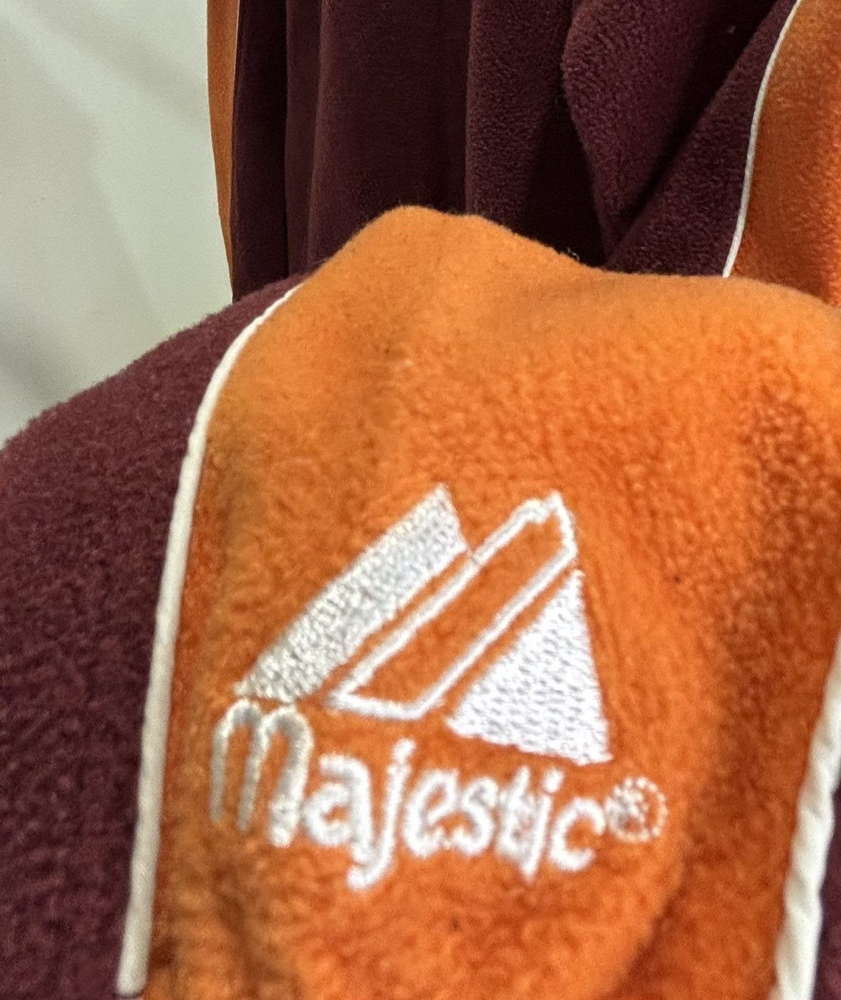 Majestic Vintage Virginia Tech Fleece Quarter Zip Size US M / EU 48-50 / 2 - 6 Thumbnail