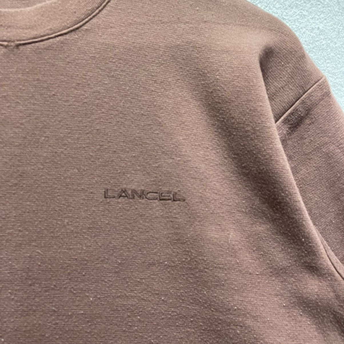 Lancel Vintage LANCEL Long Sleeve Sweatshirt (Made in Japan) Size US L / EU 52-54 / 3 - 5 Thumbnail