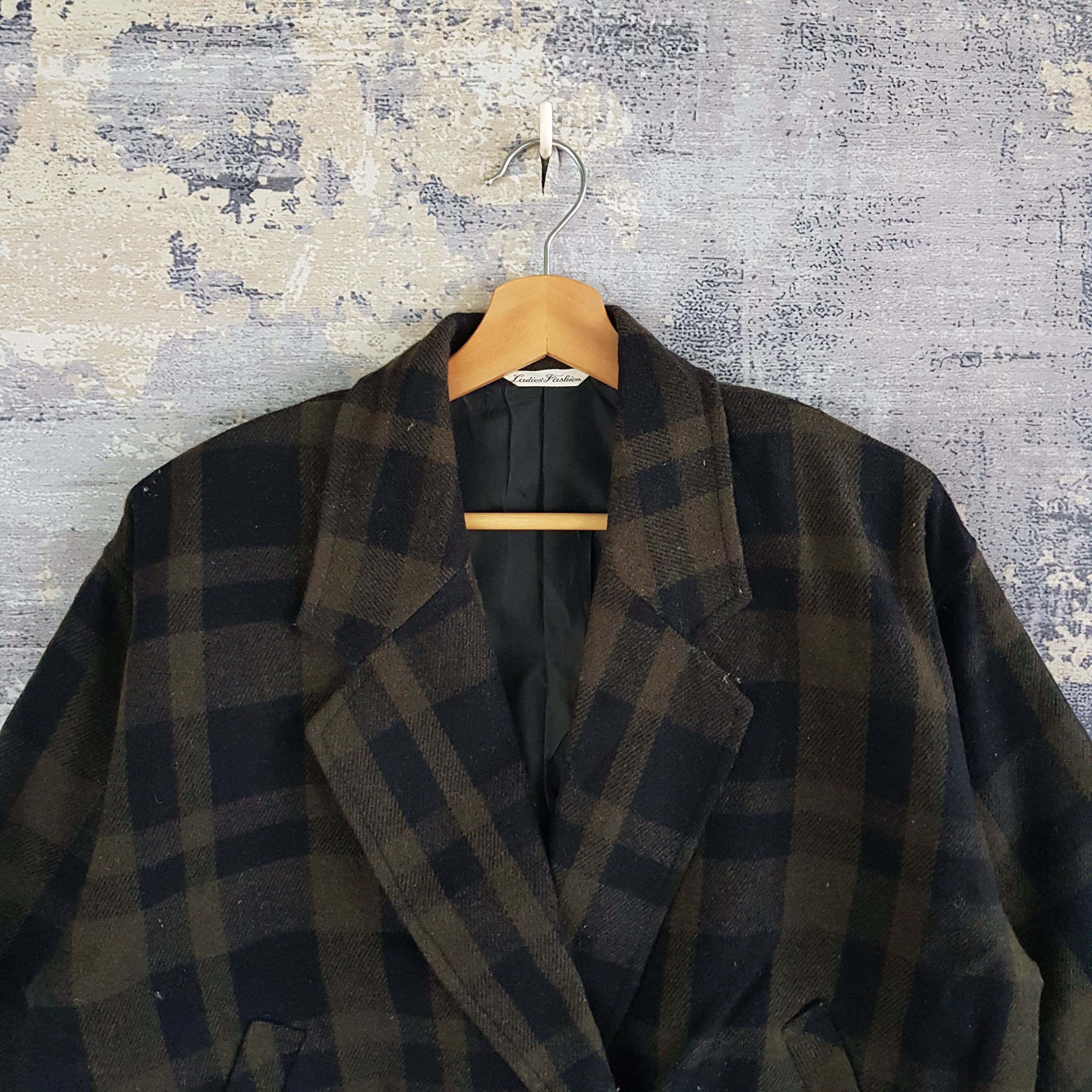 Vintage Vintage Tartan Plaid Retro Cardigan Wool Jacket Size US L / EU 52-54 / 3 - 2 Thumbnail