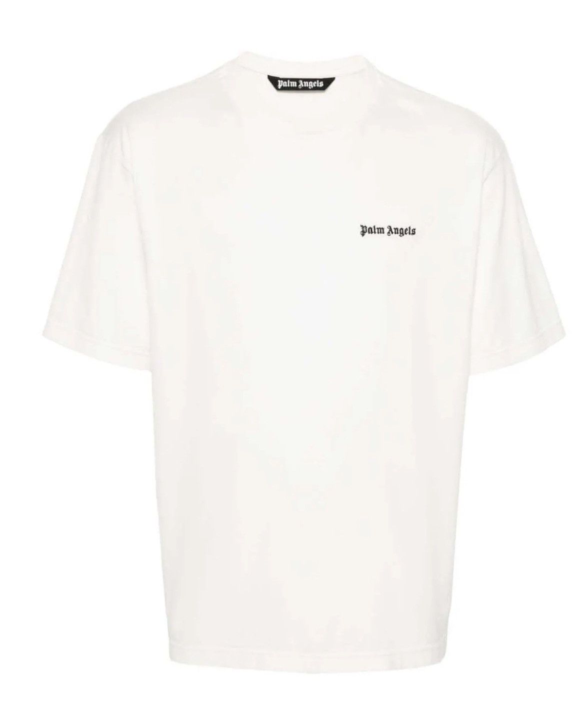 Palm Angels Palm Angels Embroidered-Logo Cotton T-Shirt Small New Size US S / EU 44-46 / 1 - 1 Thumbnail