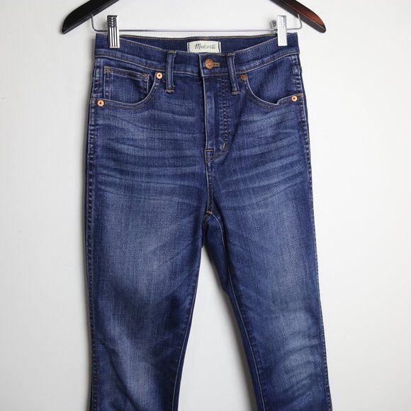 Madewell Madewell 10" High-Rise Skinny Jeans in Danny Wash Size 26" / US 2 / IT 38 - 2 Thumbnail