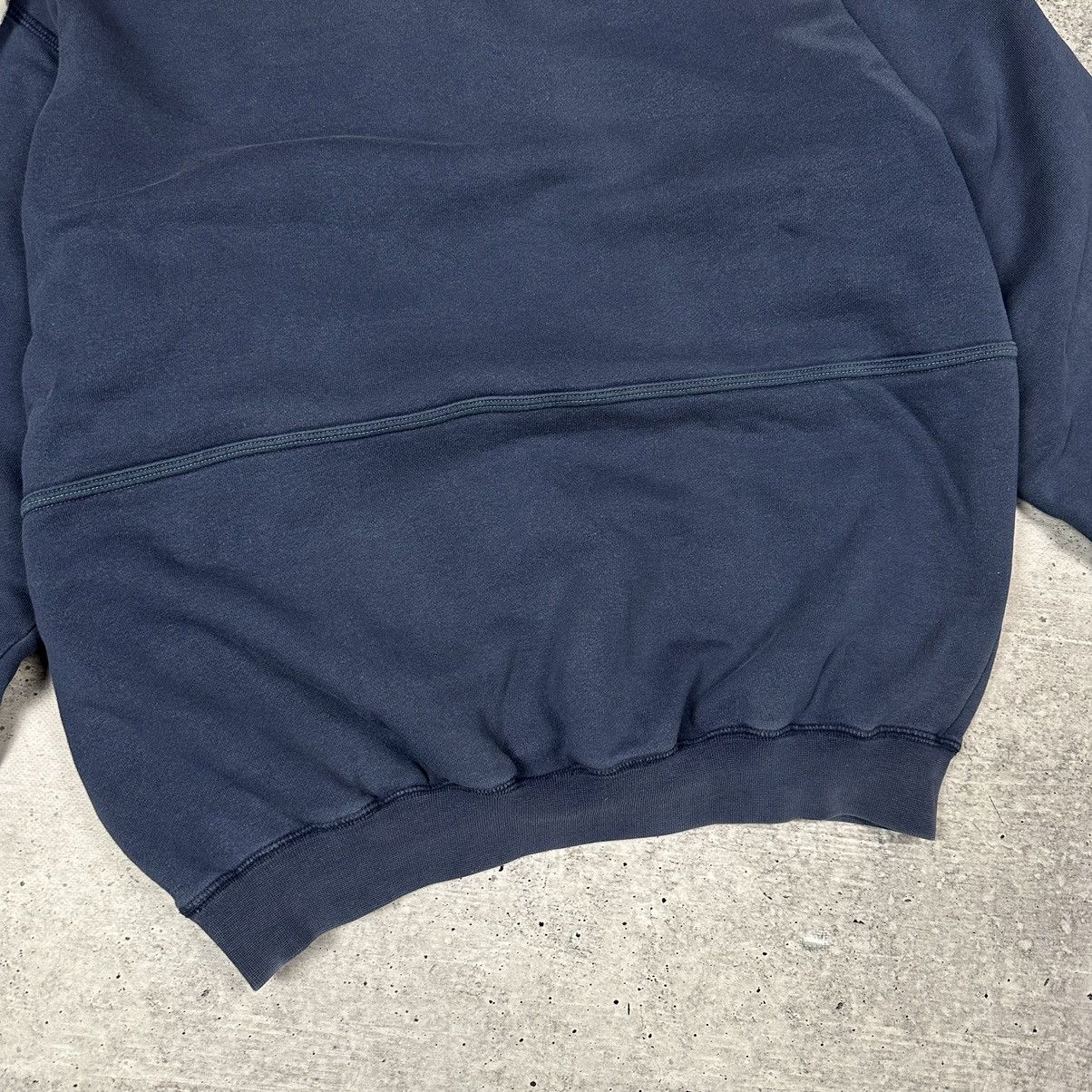Adidas × Vintage Vintage 90s Adidas Equipment 1/4 Zip Sweatshirt Blue Size US M / EU 48-50 / 2 - 18 Thumbnail