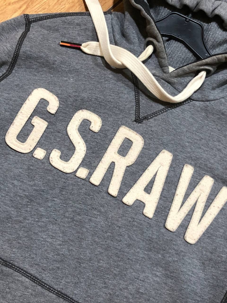 G-Star Vintage G-Star Raw Big Y2K Logo Hoodie Size M Size US M / EU 48-50 / 2 - 9 Thumbnail