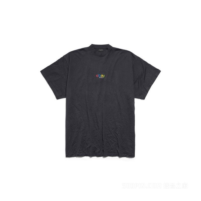 Balenciaga o1la1rc1a0825 Dup / Ebay T-Shirt Oversized in Black Size XL / US 12-14 / IT 48-50 - 1 Thumbnail