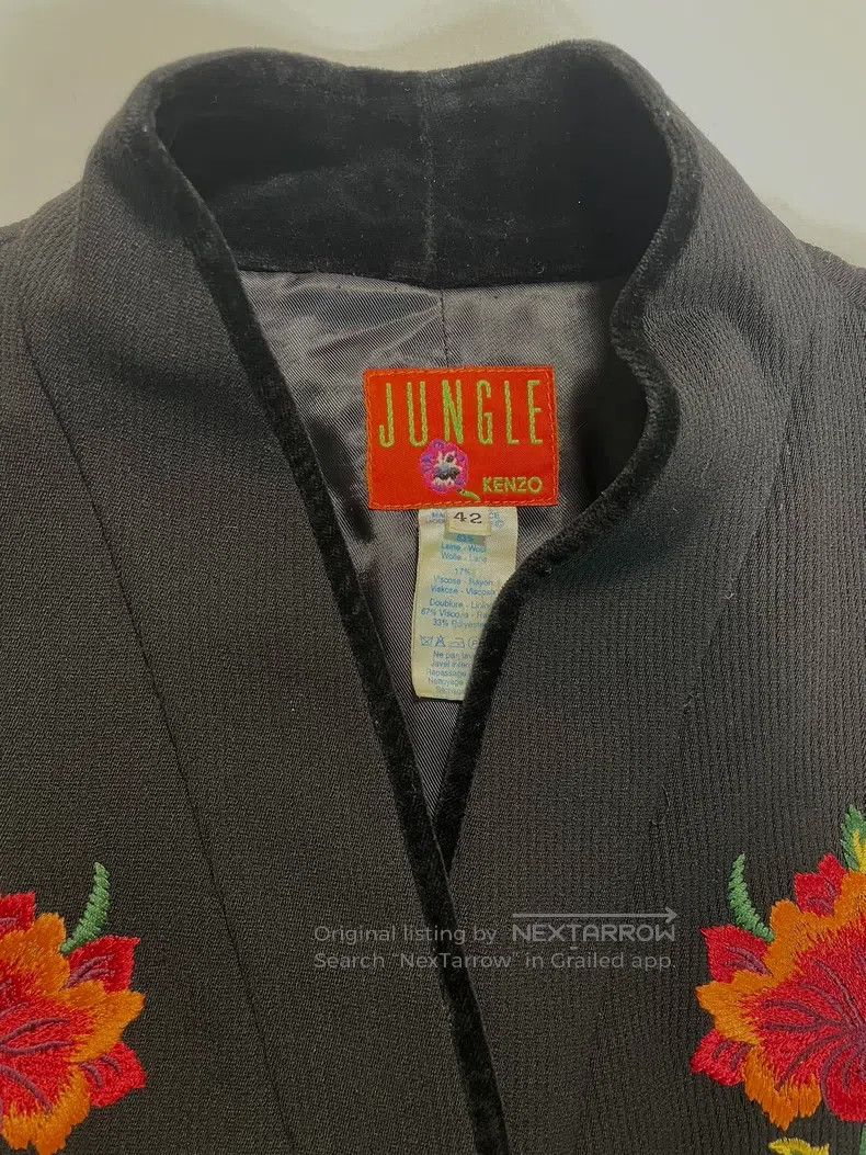 Kenzo Kenzo Embroidered Jacket Size S / US 4 / IT 40 - 4 Thumbnail
