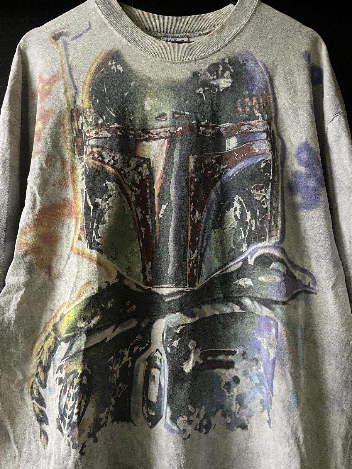 Liquid Blue liquid blue star wars boba fett 1997 shirt Size US XL / EU 56 / 4 - 3 Thumbnail