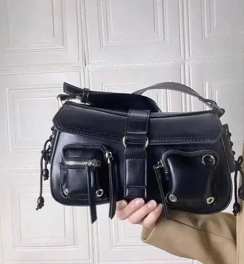 Japanese Brand Vintage PU Bag Size ONE SIZE - 3 Thumbnail