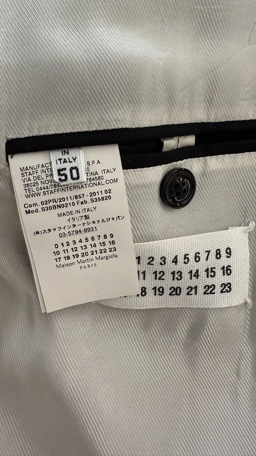 Maison Margiela Maison Margiela Smoking suit casual suit jacket 2501-Nextar Size US S / EU 44-46 / 1 - 6 Thumbnail