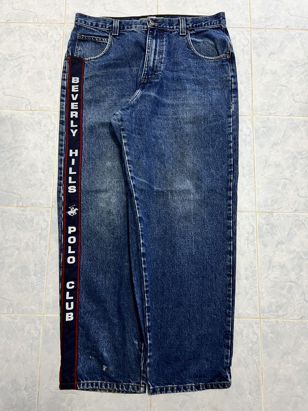 Beverly Hills Polo Club Polo club 90’s baggy Size US 38 / EU 54 - 1 Thumbnail