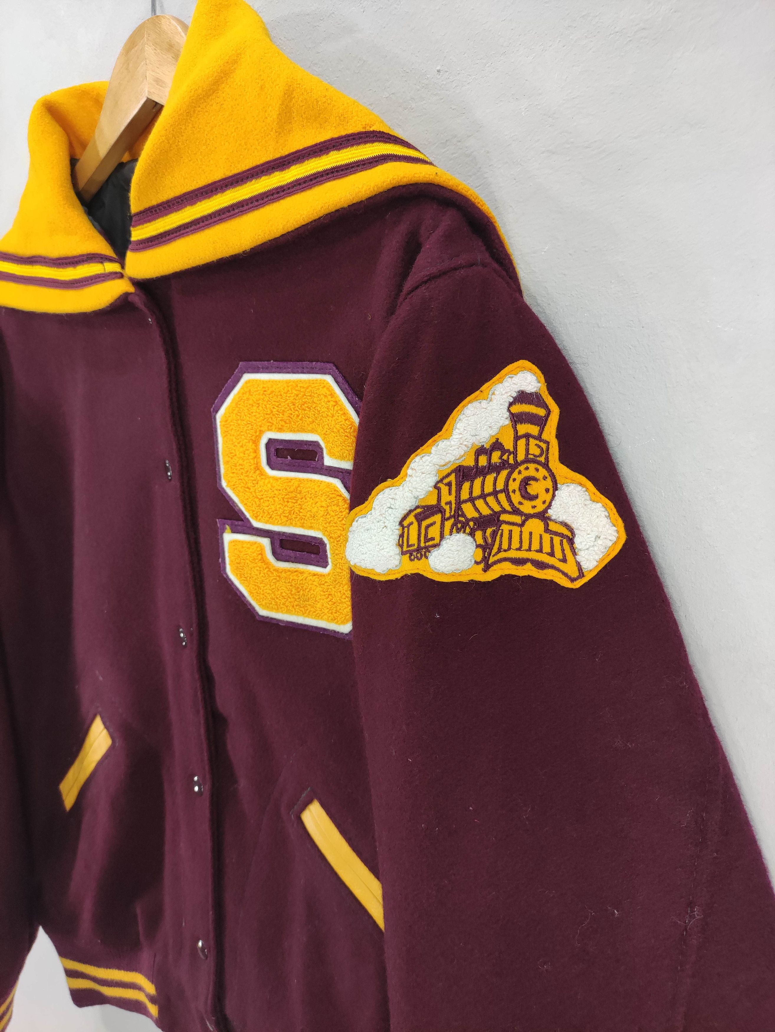 Vintage Vintage Settlemiers Varsity Jacket Snap Button Size US XL / EU 56 / 4 - 3 Thumbnail