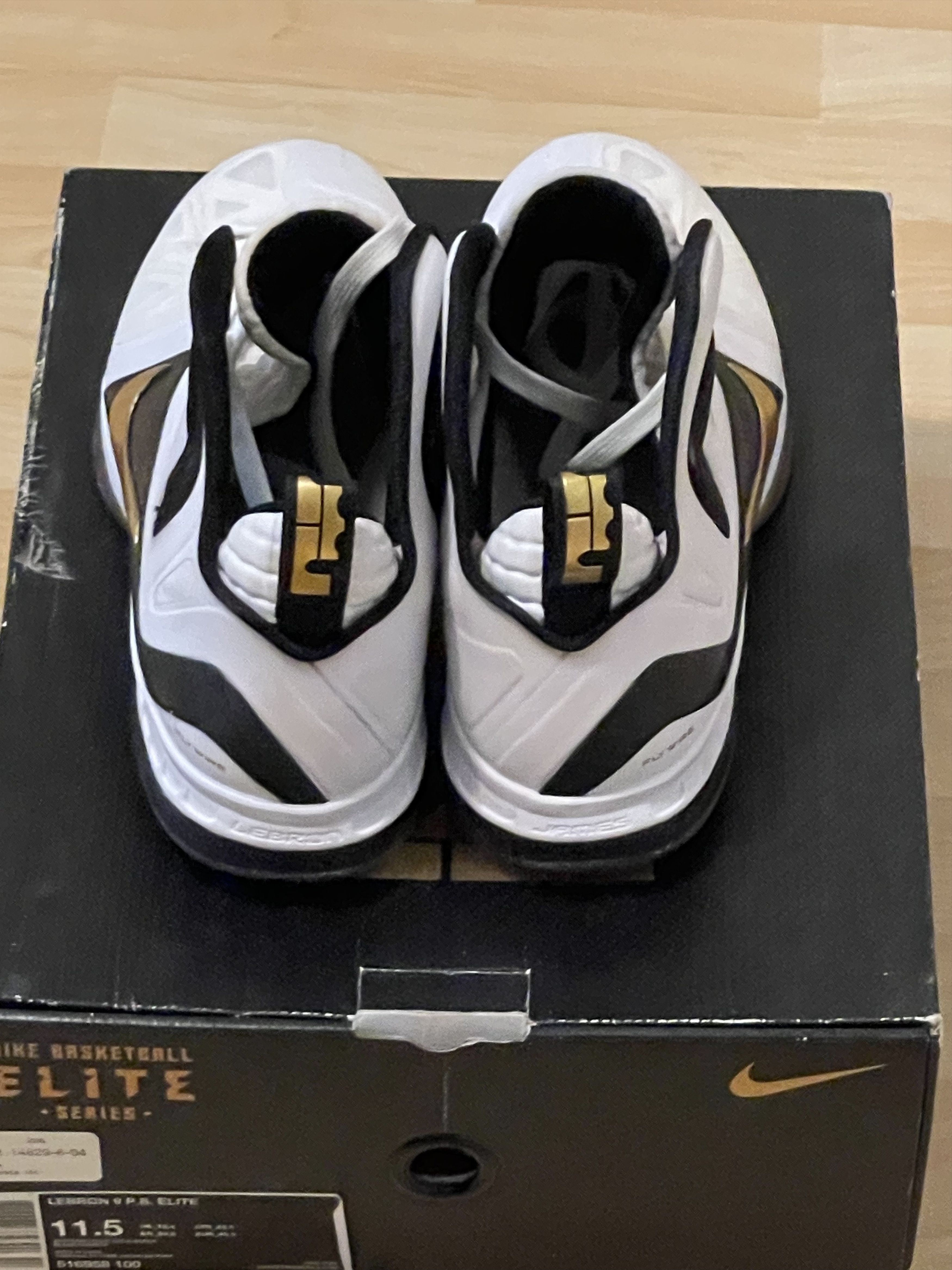 Nike Nike LeBron 9 Elite Home Size US 11.5 / EU 44-45 - 3 Thumbnail