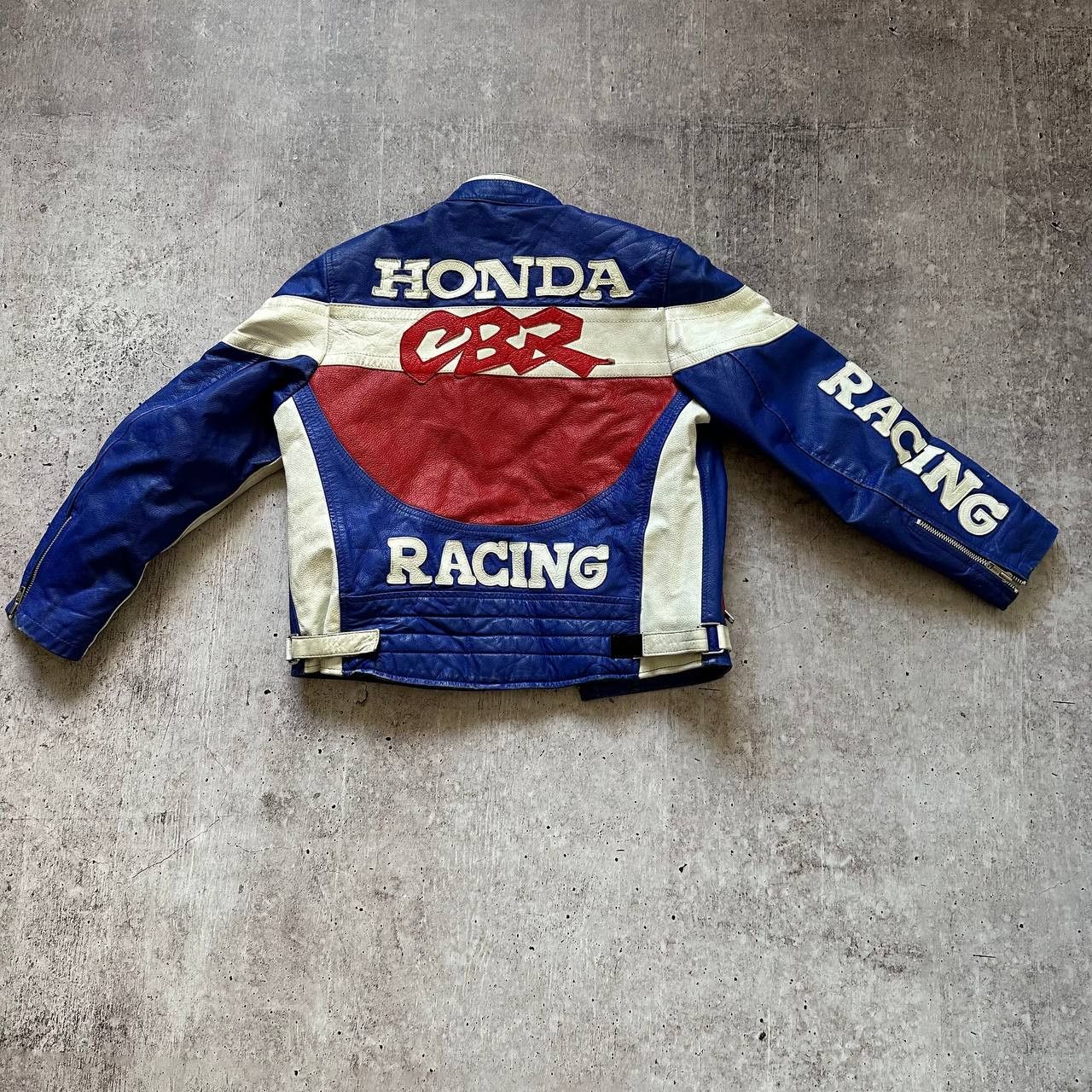 Honda Honda CBR Racing Leather Biker Jacket Size XS / US 0-2 / IT 36-38 - 5 Thumbnail