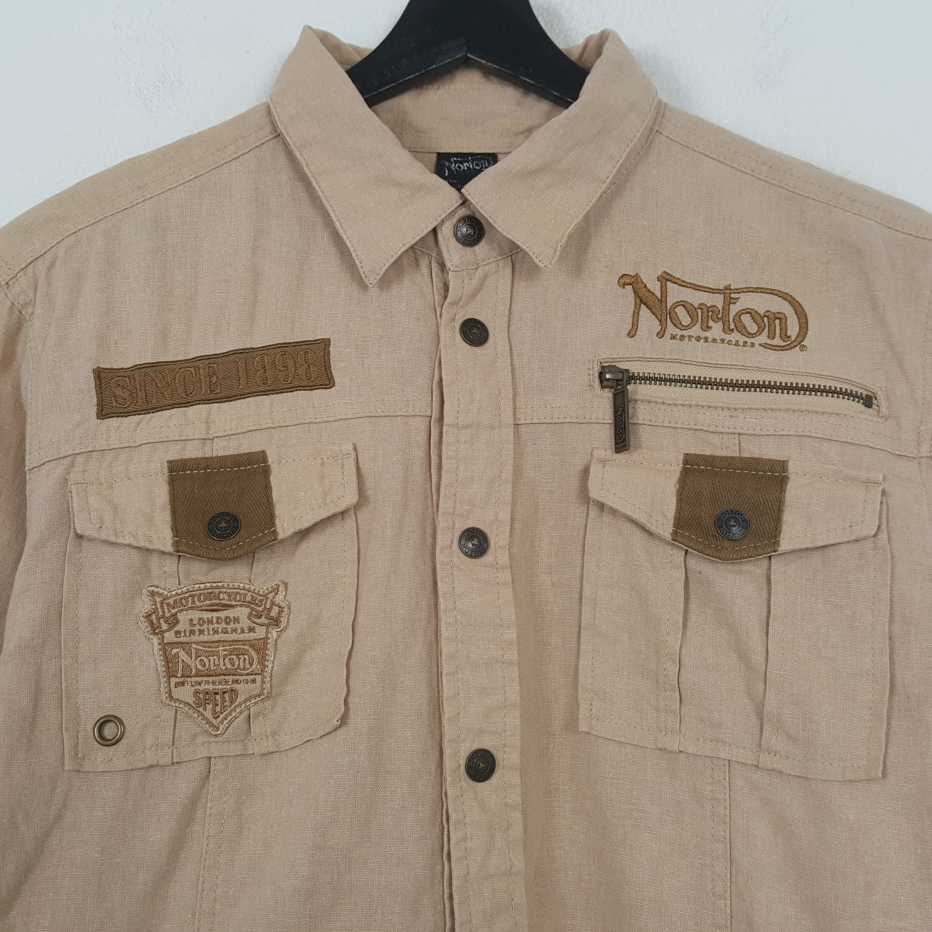 Norton NORTON MOTORCYCLES Racing Style Jacket C293N9 Size US M / EU 48-50 / 2 - 4 Thumbnail