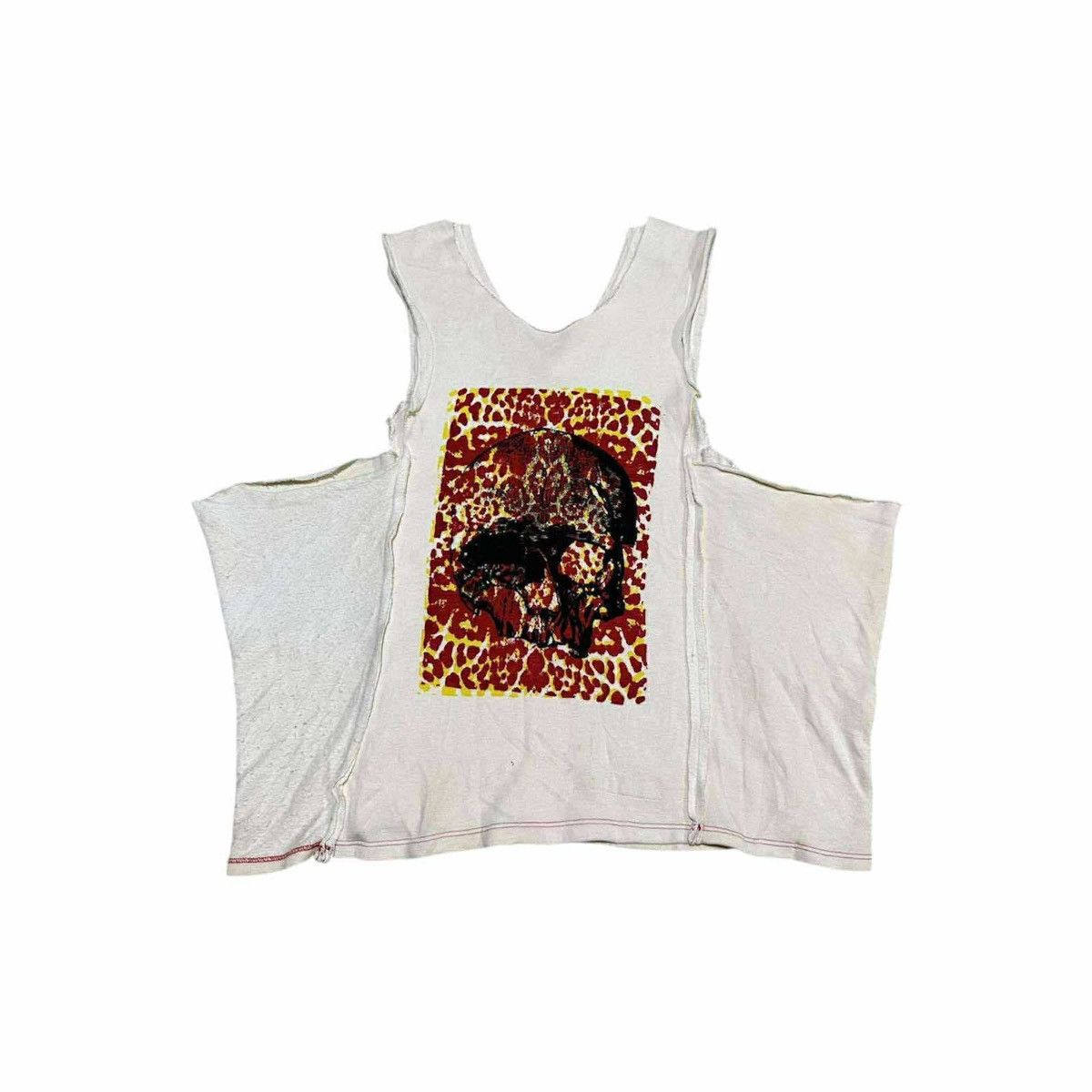 Seditionaries 🔥80s Vintage Boy London Raw Edge Wide Tank Top Size US XL / EU 56 / 4 - 3 Thumbnail