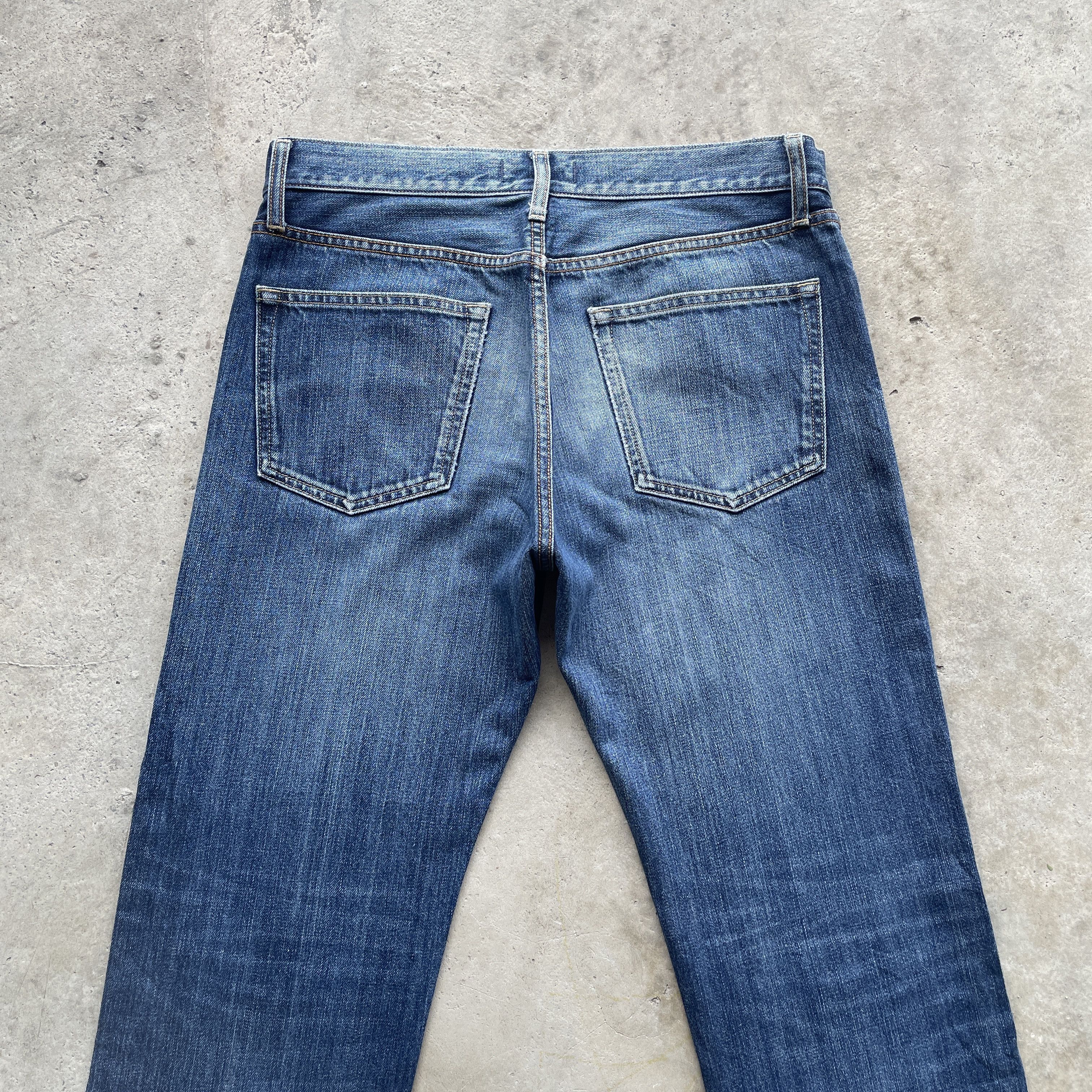 Japanese Brand × Vintage Vintage Japanese Jeans Faded Distressed Denim Pants W32 Size US 32 / EU 48 - 8 Thumbnail