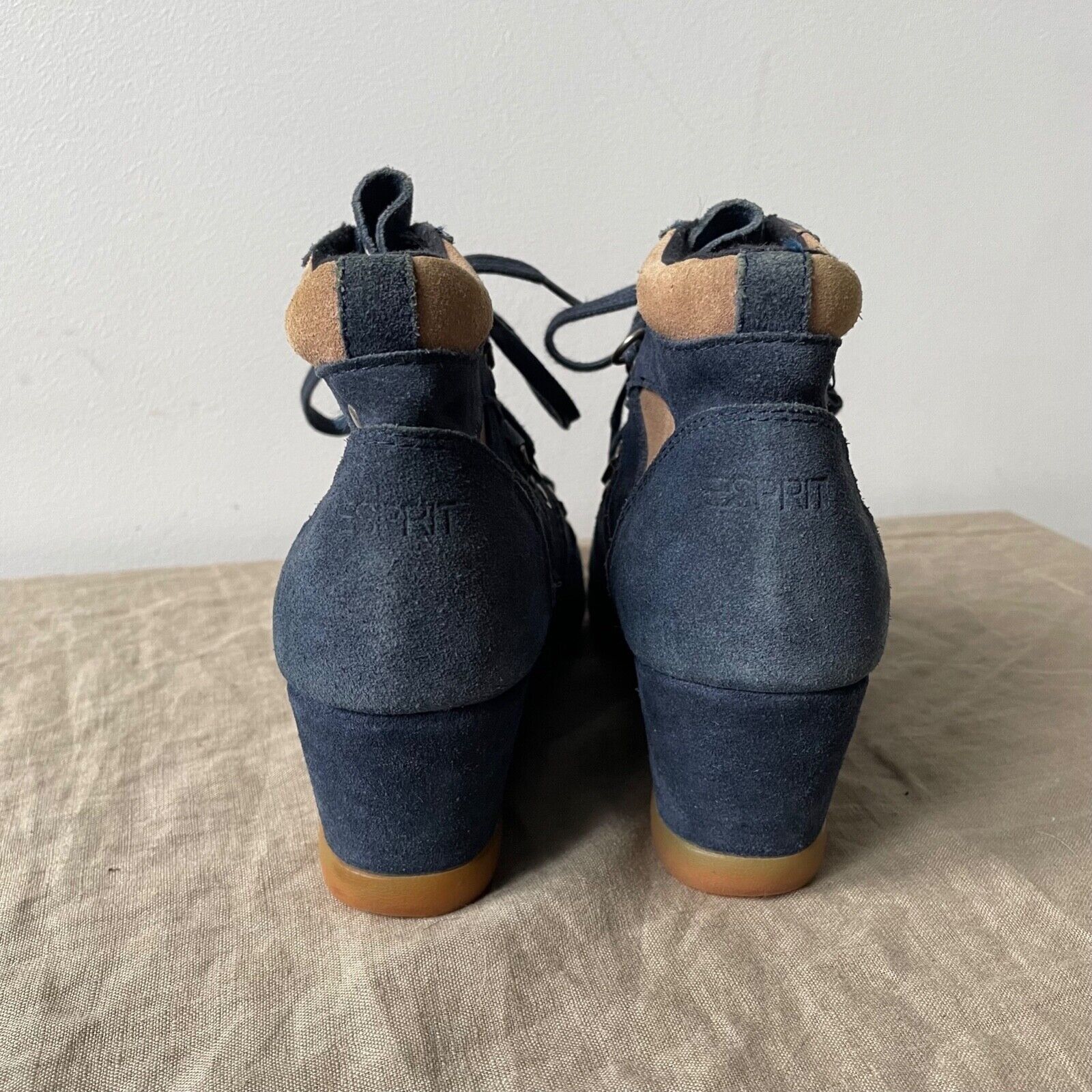 Esprit Esprit Y2K Vintage Wedge Sneaker Shoes 8512AC Size US 9.5 / IT 39.5 - 5 Thumbnail