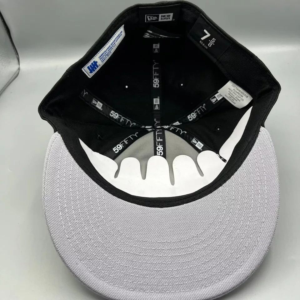 New Era Undefeated Hat Men 7 5/8 59Fifty New Era Fitted Cap New Wool Size ONE SIZE - 6 Thumbnail