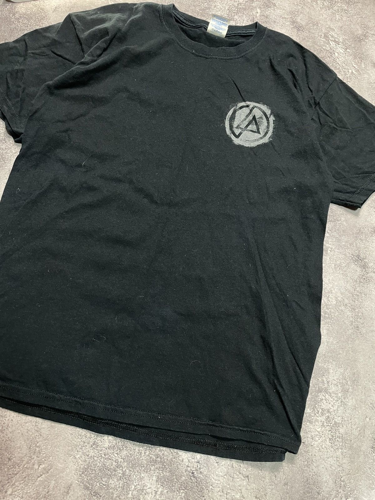 Band Tees Vintage 2008 Linkin Park Meteora Local Crew Tour Shirt Size US L / EU 52-54 / 3 - 2 Thumbnail