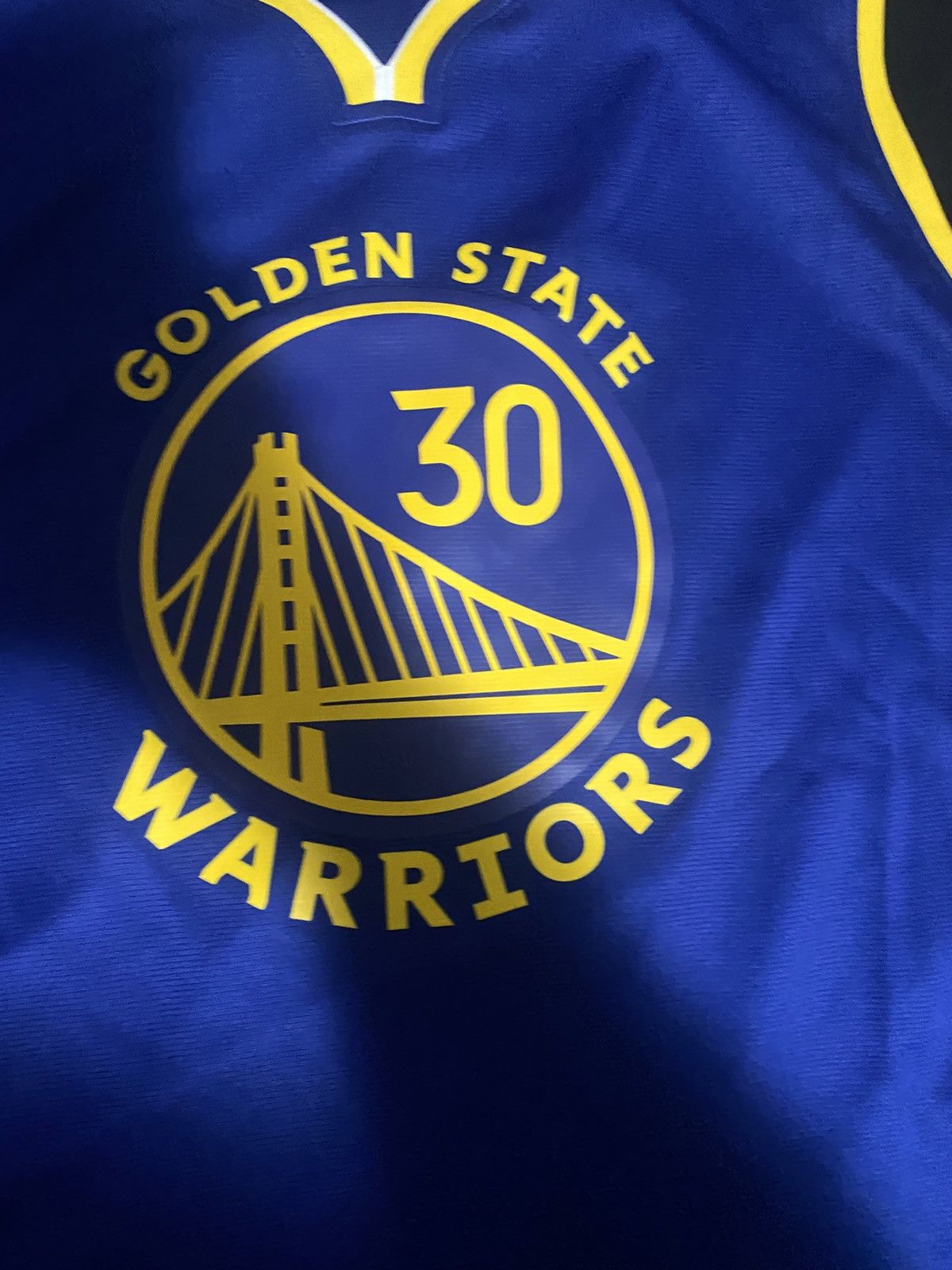 NBA Stephen Curry Warriors Jersey Size US XXL / EU 58 / 5 - 2 Thumbnail